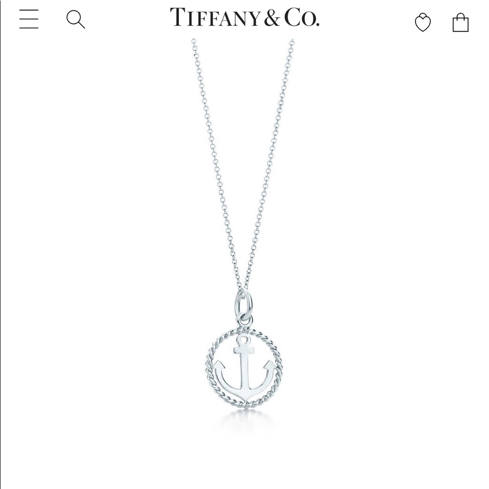 Tiffany & co Anchor Necklace